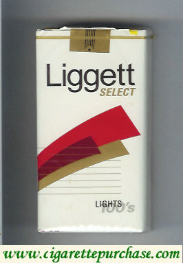 Liggett Select Lights 100s soft box cigarettes